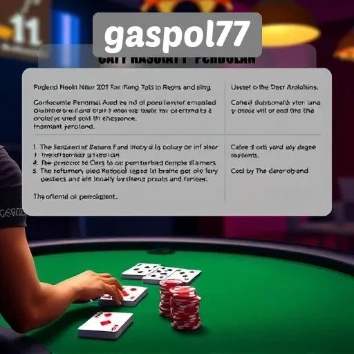 Tutorial Memulai Permainan di Gaspol77 untuk Pemula